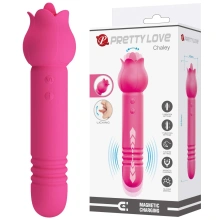 Stymulator Łechtaczki Chaley Dual-end Vibrator Pretty Love | 100% ORYGINAŁ| DYSKRETNA PRZESYŁKA
